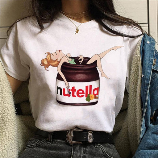 Kpopshop Originals - Nutella Women 90s T-Shirt - Kpopshop