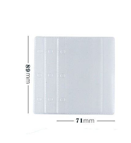 Kawaii 80 Sheet 3 Holes PU Cover Mini Loose-leaf Journal Notebook Diary Agenda Notepad School Stationery