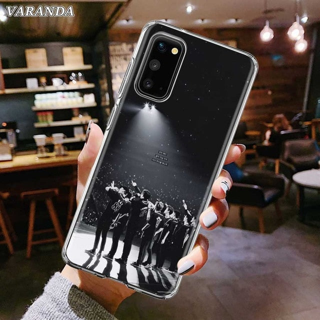 EXO Silicone Phone Case For Samsung Galaxy S20 FE S20 Ultra S10e S10 5G S9 S8 Plus S7 Edge Cover Coque Kpop EXO Lucky One