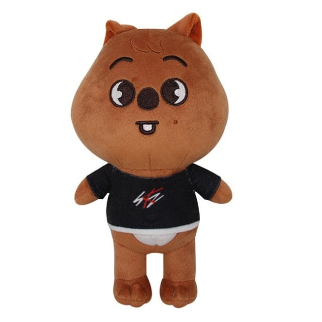 Skzoo Plush Toys Stray Kids 20cm Cartoon Stuffed Animal Plushies Doll Bbokari Leebit Wolf Chan Puppym Kids Adults Fans Gift