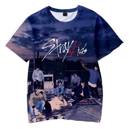 Stray Kids 3D Children T-shirts Kpop Tshirts Casaul Kids Tee Shirts - Kpopshop