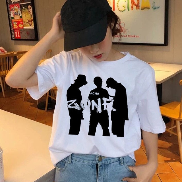 Stray Kids t shirt Hip Hop t-shirt Stray Kids Casual korean  Short Sleeve t-shirt top tee shirts Women Tops female femme