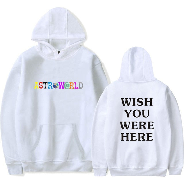 New Arrival Astro world Printed Hoodie Tour I Went To Astro World Album Artist Music Hoodie Wish You Were Here Tops