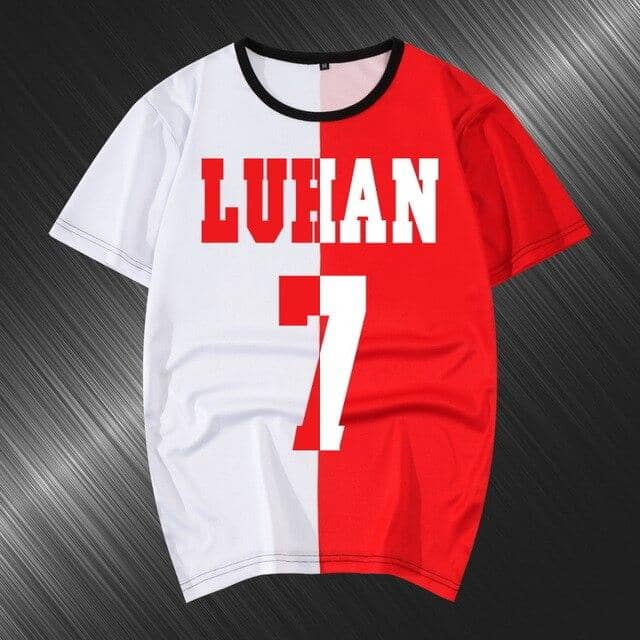 Kpop Newest Summer T-shirt Women Harajuku Kpop EXO Luhan the same Casual tshirt Short Sleeve O-Neck splice Tee shirt female Bottoming Tops that you'll fall in love with. At an affordable price at KPOPSHOP, We sell a variety of Summer T-shirt Women Harajuku Kpop EXO Luhan the same Casual tshirt Short Sleeve O-Neck splice Tee shirt female Bottoming Tops with Free Shipping.