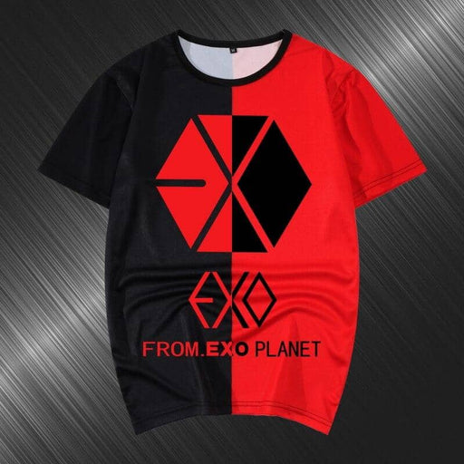 Kpop Newest Summer T-shirt Women Harajuku Kpop EXO Luhan the same Casual tshirt Short Sleeve O-Neck splice Tee shirt female Bottoming Tops that you'll fall in love with. At an affordable price at KPOPSHOP, We sell a variety of Summer T-shirt Women Harajuku Kpop EXO Luhan the same Casual tshirt Short Sleeve O-Neck splice Tee shirt female Bottoming Tops with Free Shipping.