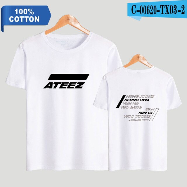 explosion 100%  ATEEZ Women/Men  Kpops T-Shirt  Plus Size - Kpopshop