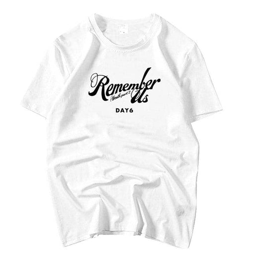 Kpop Newest Summer style day6 album remember us youth part2 same printing o neck short sleeve t shirt kpop unisex loose t-shirt 5 colors that you'll fall in love with. At an affordable price at KPOPSHOP, We sell a variety of Summer style day6 album remember us youth part2 same printing o neck short sleeve t shirt kpop unisex loose t-shirt 5 colors with Free Shipping.