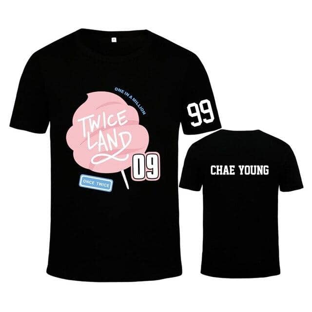 Kpop Newest TWICE Twiceland T-shirt Same Paragraph Short-sleeved Men and Women Lovers Dropshipping that you'll fall in love with. At an affordable price at KPOPSHOP, We sell a variety of TWICE Twiceland T-shirt Same Paragraph Short-sleeved Men and Women Lovers Dropshipping with Free Shipping.