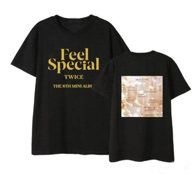 Kpop Newest Twice new album feel special same member photo printing t shirt for summer kpop unisex fashion o neck short sleeve t-shirt that you'll fall in love with. At an affordable price at KPOPSHOP, We sell a variety of Twice new album feel special same member photo printing t shirt for summer kpop unisex fashion o neck short sleeve t-shirt with Free Shipping.