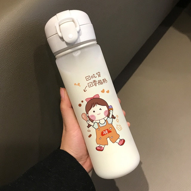 Water-Bottle Water Drinking Bottle For Girls Drinkware Shaker