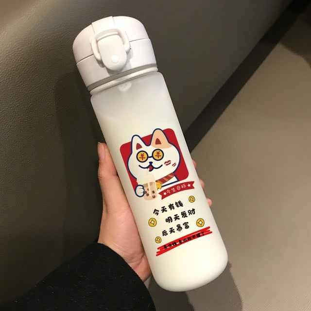 Water Bottle Kawaii For Girls Shaker Travel Bambini Drinking Bottles