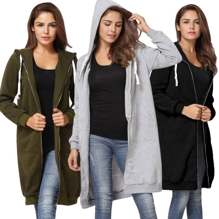 Kpop Newest Women Sweatshirt Spring Coats 2019 Harajuku Long Hooded Sweatshirts Coat Kpop Casual Plus Size Pockets Zipper Hoodies Jacket that you'll fall in love with. At an affordable price at KPOPSHOP, We sell a variety of Women Sweatshirt Spring Coats 2019 Harajuku Long Hooded Sweatshirts Coat Kpop Casual Plus Size Pockets Zipper Hoodies Jacket with Free Shipping.