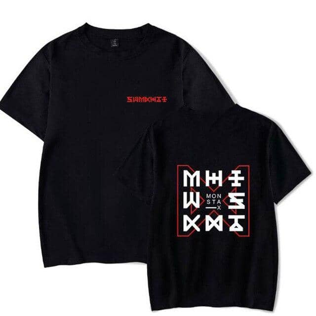 Kpop Newest Women's T-Shirt KPOP Monsta x Print Funny Tshirt Women Summer Casual Female T Shirt Hipster Hip-hop Tee Shirt Femme Streetwear that you'll fall in love with. At an affordable price at KPOPSHOP, We sell a variety of Women's T-Shirt KPOP Monsta x Print Funny Tshirt Women Summer Casual Female T Shirt Hipster Hip-hop Tee Shirt Femme Streetwear with Free Shipping.