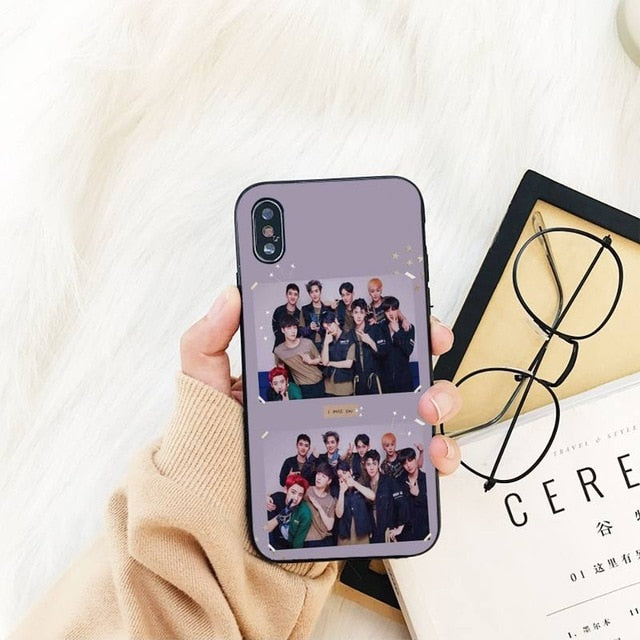 EXO Phone Case For iPhone 11 8 7 6 6S Plus X XS MAX 5 5S se 2020 11 12pro max iPhone XR case