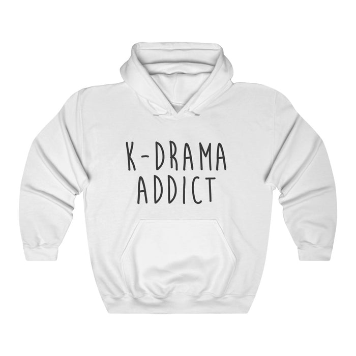 K- Drama Addict Hoodie - Trendy Winter Kpop Hoodies Kpop Fashion - Kpop Hooded Sweater