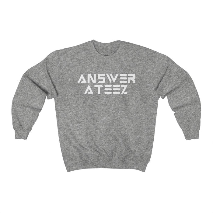 Ateez Answer  Sweatshirt - Ateez Sweatshirt - Kpop Crewneck Women Sweatshirt