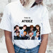 ateez women top graphic female tees for funny t-shirt korean  ulzzang - Kpopshop