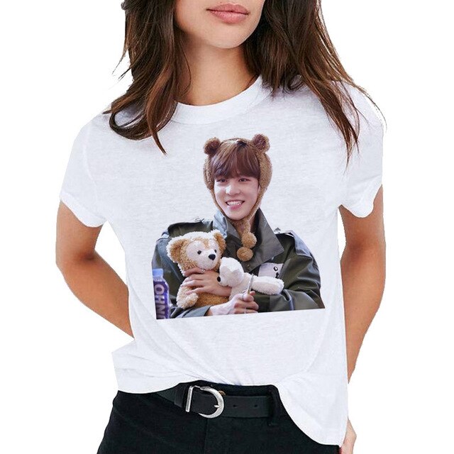 ateez top t shirt women female kawaii hip hop 90s ulzzang t-shirt casual tshirt tee shirts clothes harajuku korean streetwear