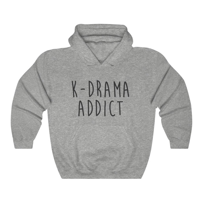K- Drama Addict Hoodie - Trendy Winter Kpop Hoodies Kpop Fashion - Kpop Hooded Sweater