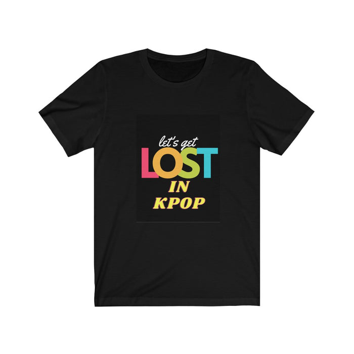 Kpop Custom Unisex Jersey Short Sleeve Tee