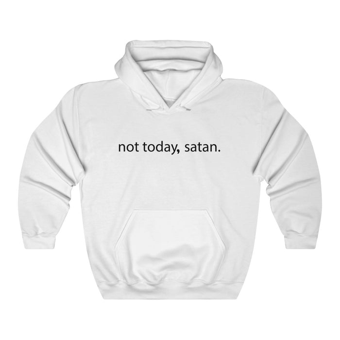 Not Today, Satan. Hoodie - Trendy Winter Kpop Hoodies - Kpop Hooded Sweater