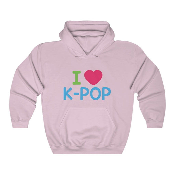 I love K-Pop  Hoodie - Trendy Winter Kpop Hoodies Kpop Fashion - Kpop Hooded Sweater