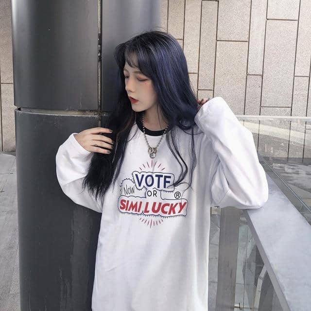 Originals T-shirt Women Hip-hop Korean Style letter T-
