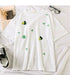 Kpopshop Originals - korean Stripped New for Women tees Tops embroidery 90's girls  Streetwear - Kpopshop