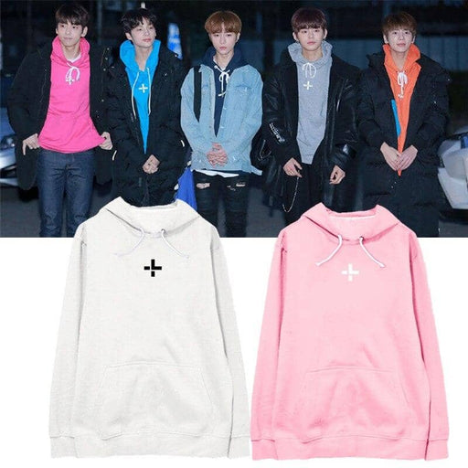 Kpop Newest kpop Casual Print TXT Hoodies Cross pullovers Girl Sweet Loose Top korean Harajuku Clothes Women/Men fashion hooded Sweatshirts that you'll fall in love with. At an affordable price at KPOPSHOP, We sell a variety of kpop Casual Print TXT Hoodies Cross pullovers Girl Sweet Loose Top korean Harajuku Clothes Women/Men fashion hooded Sweatshirts with Free Shipping.