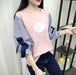 Kpop Newest kpop EXO 2019 new Spring summer Korean loose wild fake two T-shirt female streetwear fashion striped t shirt women Harajuku tops that you'll fall in love with. At an affordable price at KPOPSHOP, We sell a variety of kpop EXO 2019 new Spring summer Korean loose wild fake two T-shirt female streetwear fashion striped t shirt women Harajuku tops with Free Shipping.