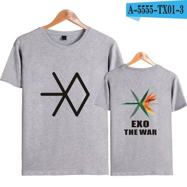 Kpop Newest kpop Korean Kpop Short Sleeve T Shirt Women men Hip Hop Summer T-shirt Cotton EXO THE WAR Idol Team Tshirt Women Brand Funny 4XL that you'll fall in love with. At an affordable price at KPOPSHOP, We sell a variety of kpop Korean Kpop Short Sleeve T Shirt Women men Hip Hop Summer T-shirt Cotton EXO THE WAR Idol Team Tshirt Women Brand Funny 4XL with Free Shipping.