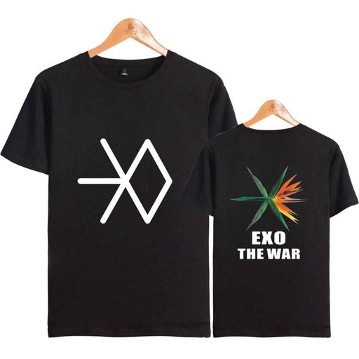 Kpop Newest kpop Korean Kpop Short Sleeve T Shirt Women men Hip Hop Summer T-shirt Cotton EXO THE WAR Idol Team Tshirt Women Brand Funny 4XL that you'll fall in love with. At an affordable price at KPOPSHOP, We sell a variety of kpop Korean Kpop Short Sleeve T Shirt Women men Hip Hop Summer T-shirt Cotton EXO THE WAR Idol Team Tshirt Women Brand Funny 4XL with Free Shipping.