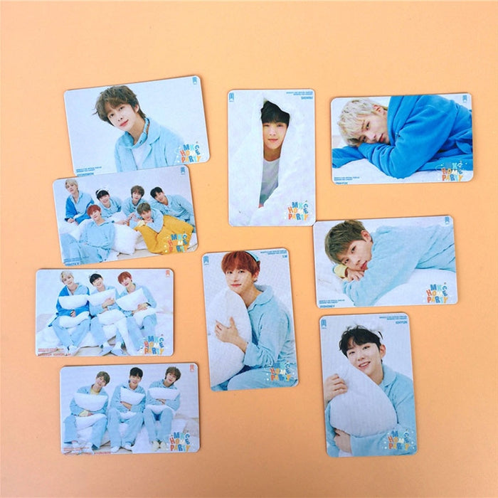 kpop Monsta X 9pcs/set Double Sides LOMO Card New Album FANTASIA X Photocard Collection