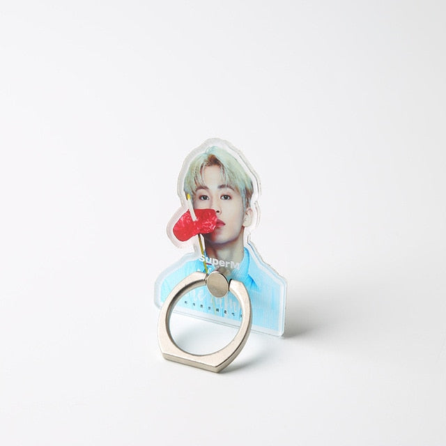 kpop Super M Jopping The 1st Mini Album Super M Phone Holder Ring Buckle