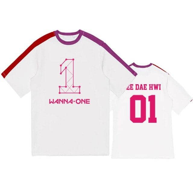 Kpop Newest kpop WANNA ONE concert album Same paragraph Short sleeve t shirt Aid Fight song clothes Korean clothes Korean clothes Sweatshirt that you'll fall in love with. At an affordable price at KPOPSHOP, We sell a variety of kpop WANNA ONE concert album Same paragraph Short sleeve t shirt Aid Fight song clothes Korean clothes Korean clothes Sweatshirt with Free Shipping.
