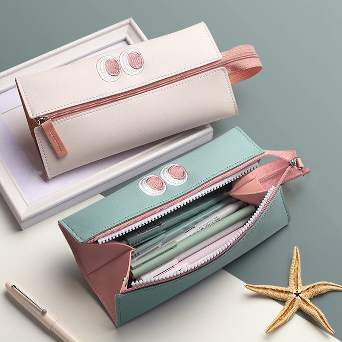 pencil case cases cute popular Korean Stationery 2020 Pen Bag pouch material escolar Kawaii School supplies High capacity