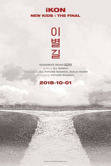 KPopAlbum iKON-[NewKids:The Final]EP Album Red