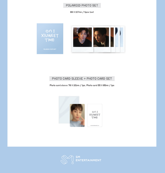 [PRE-ORDER] - EXO XIUMIN - ON : XIUWEET TIME PHOTO STORY BOOK