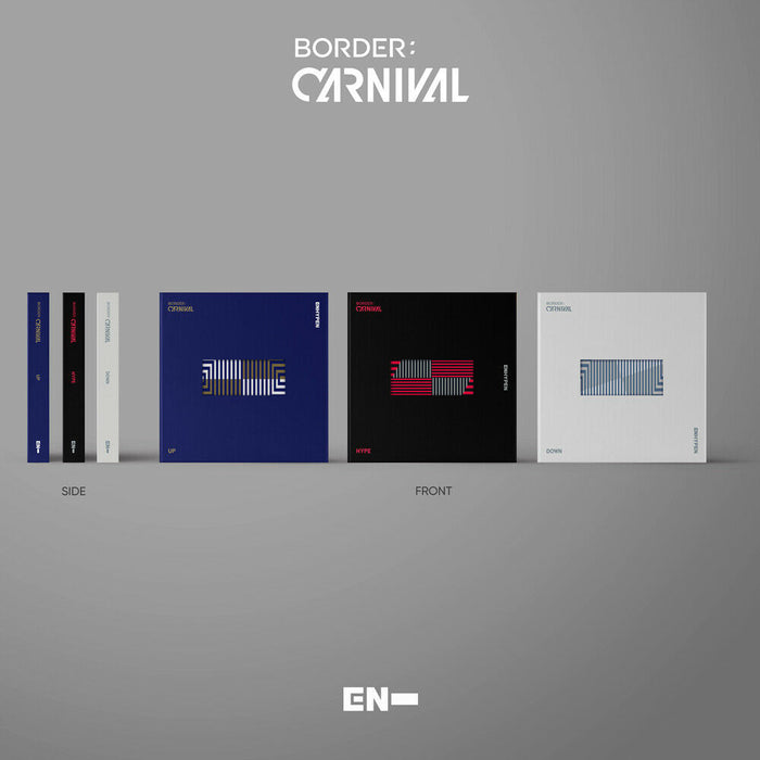 [PRE-ORDER] ENHYPEN 2nd Mini Album - [BORDER : CARNIVAL] (UP / HYPE / DOWN Ver.)