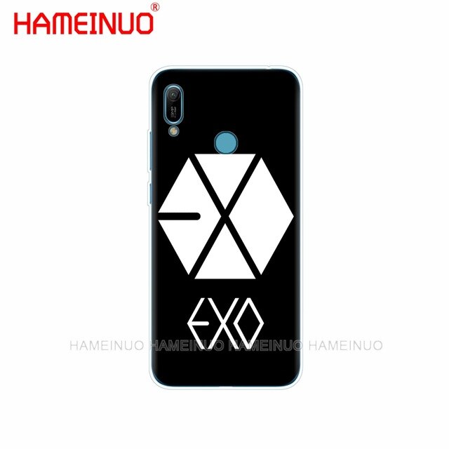 EXO Silicon phone cover case for huawei Y5 Y6 Y7 Y9 PRO PRIME 2019 honor 8s 8a 20 LITE PRO 10i view 20 V20 Kpop exo Lucky one