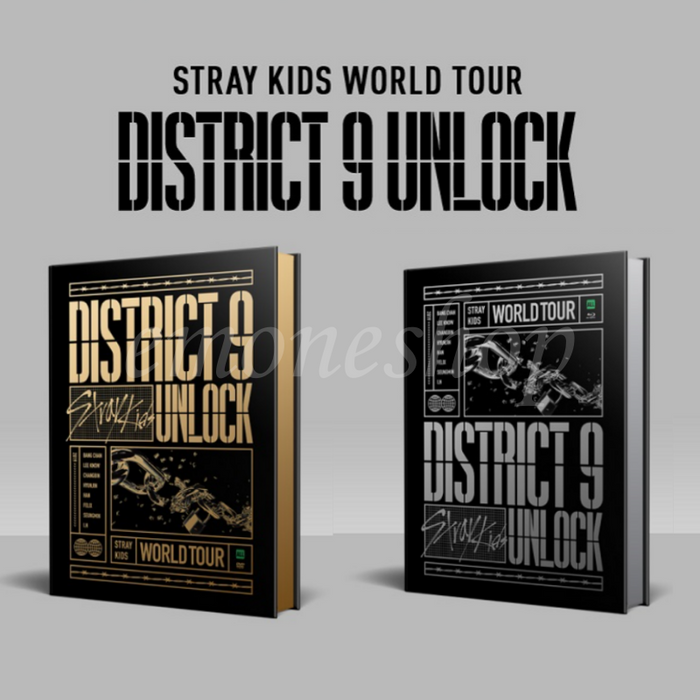 KPop Album STRAY KIDS [ District 9 : Unlock - in SEOUL ] WORLD TOUR DVD / BLU-RAY
