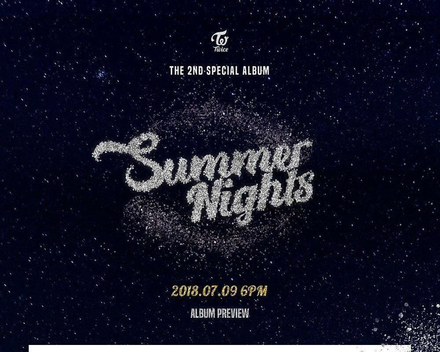 Kpop Album TWICE - 2ND SPECIAL ALBUM [SUMMER NIGHTS] Random Ver